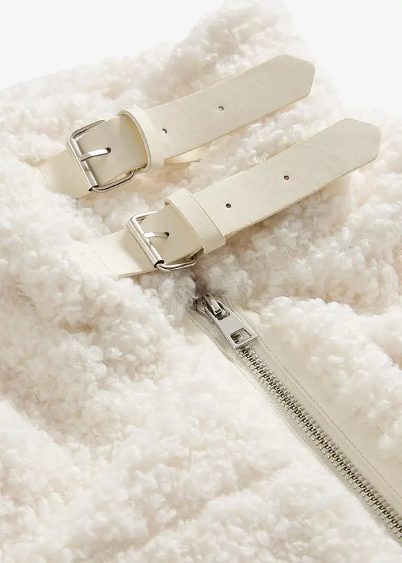 Jacka i teddyfleece, bonprix