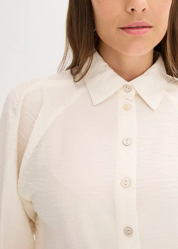 Skjortblus, bonprix