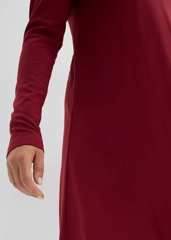 Klänning av viskosmix med mjukt fall, bonprix