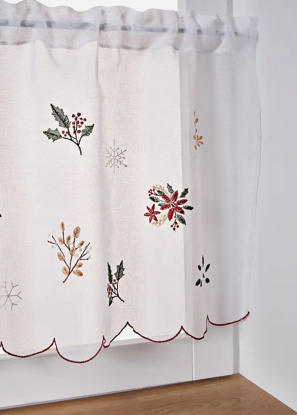 Cafégardin med återvunnen polyester, bonprix