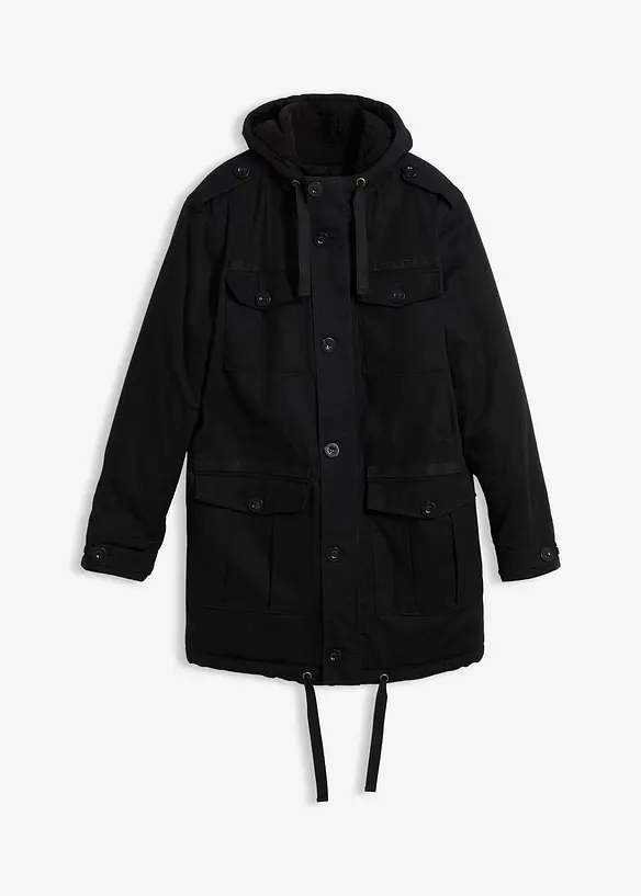 Parkas från Fields med teddyfoder, bonprix