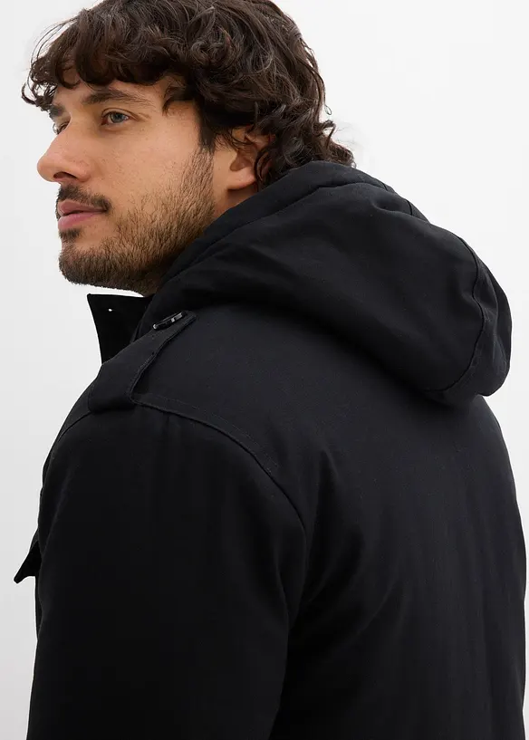 Parkas från Fields med teddyfoder, bonprix