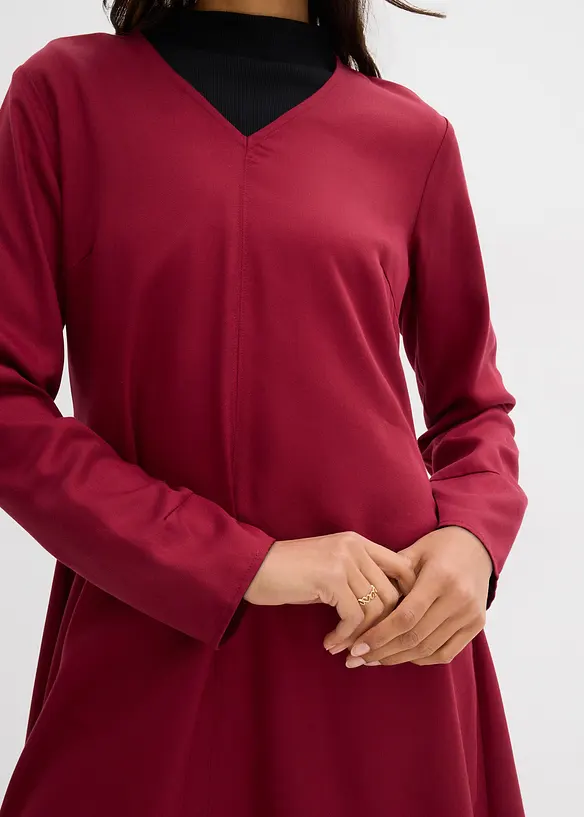 Twillklänning i följsam lyocell, bonprix