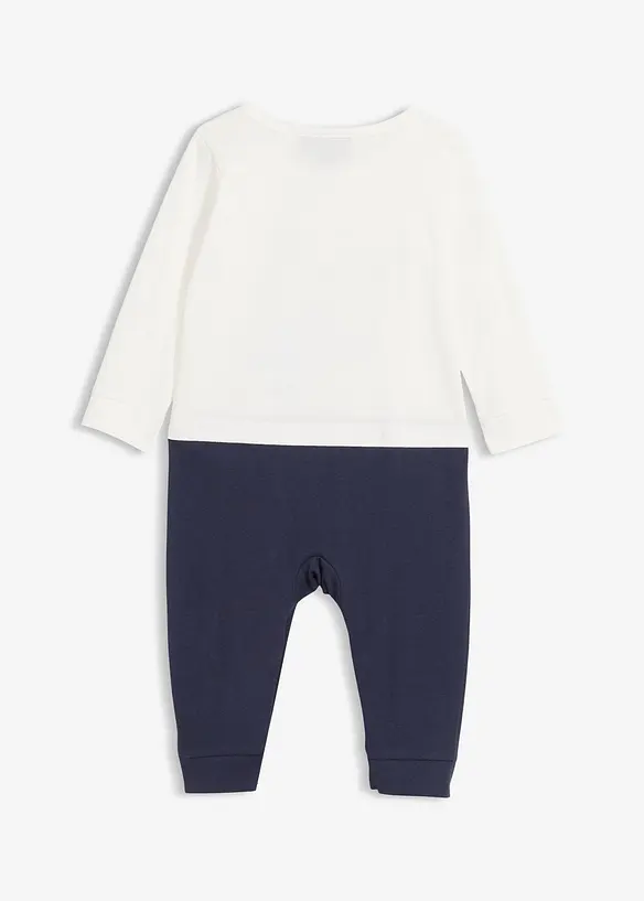 Overall för bebisar i ekologisk bomull, bonprix