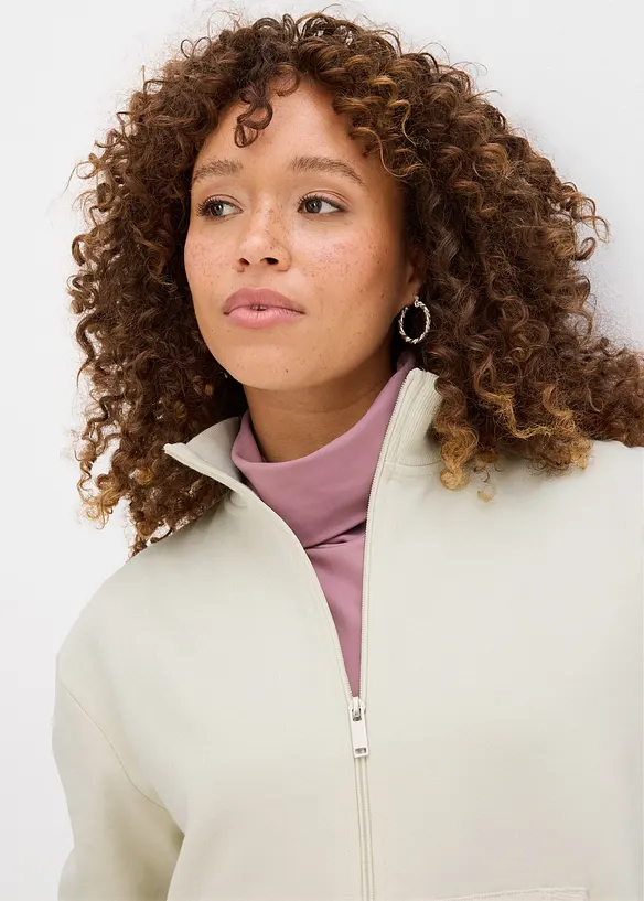 Munkjacka i ekologisk bomull, bonprix