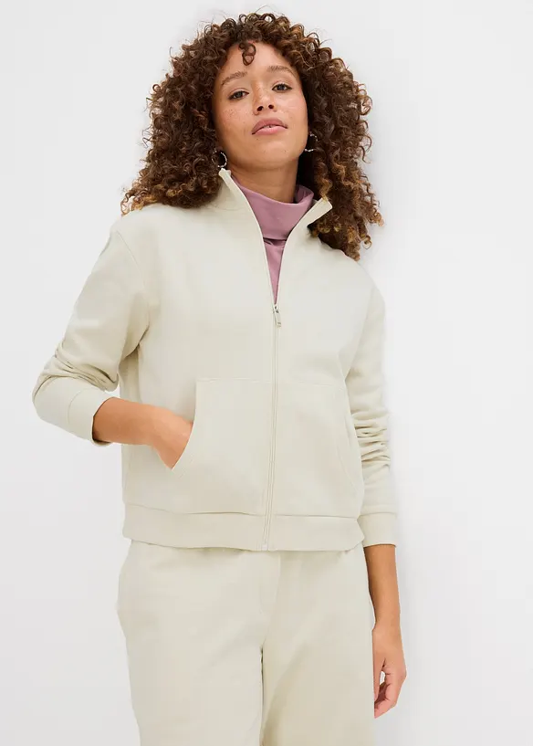 Munkjacka i ekologisk bomull, bonprix