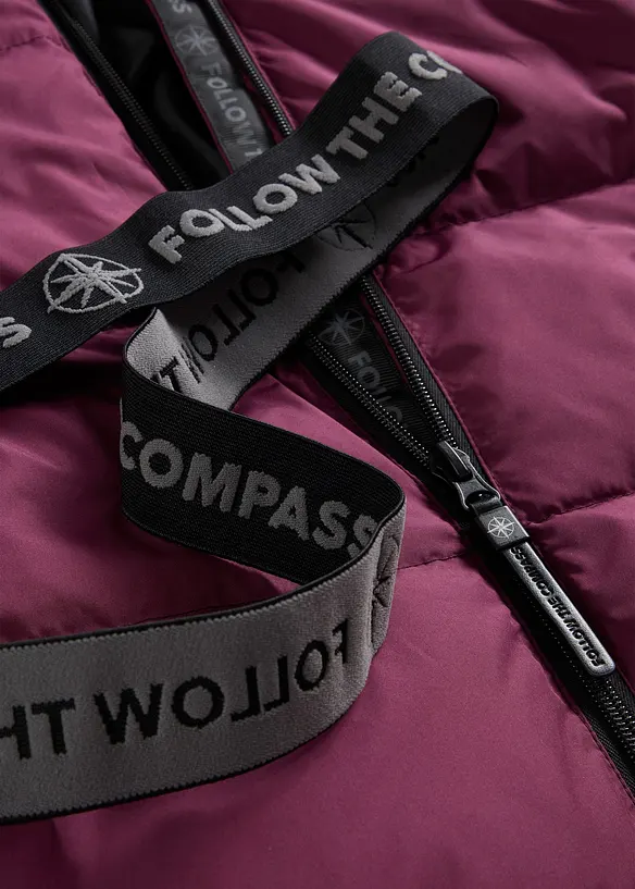 Värmande dunkappa med återvunnet dun och isolerande funktion, bonprix