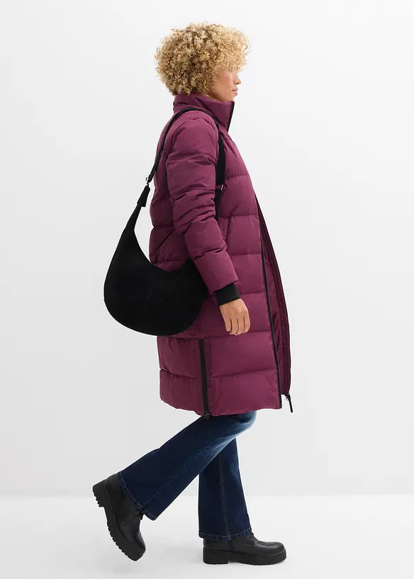 Värmande dunkappa med återvunnet dun och isolerande funktion, bonprix