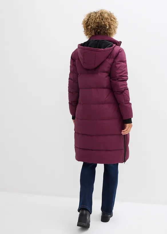 Värmande dunkappa med återvunnet dun och isolerande funktion, bonprix