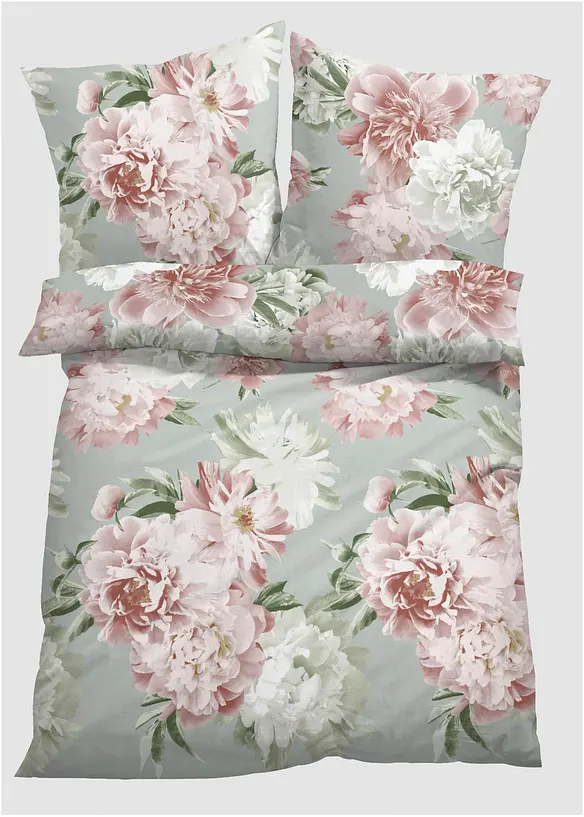 Blommigt påslakanset, bonprix