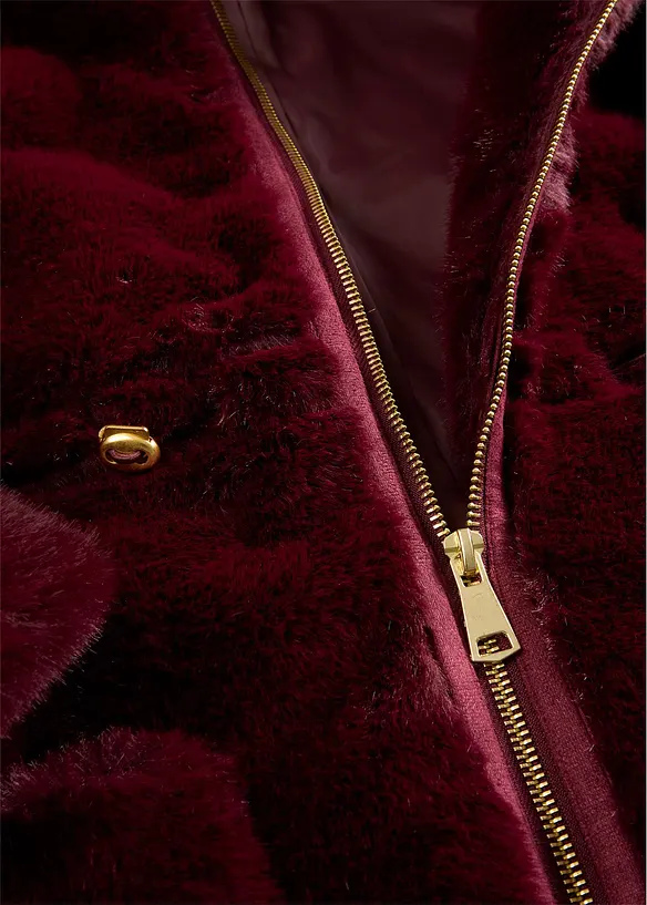 Kappa i fuskpäls, bonprix