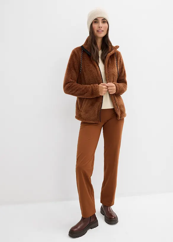 Jacka i teddyfleece, bonprix