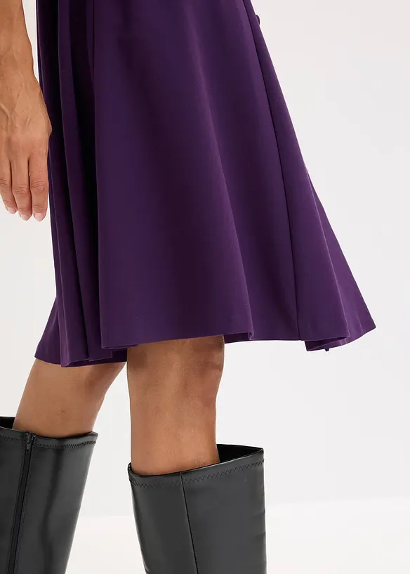 Kavajklänning med utställd kjoldel, bonprix