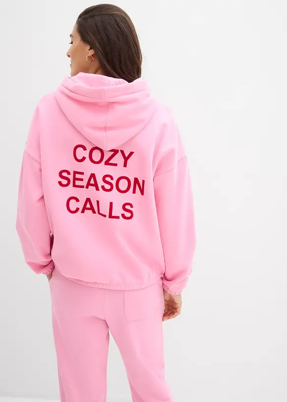 Oversizesweatshirt i ren bomull, bonprix