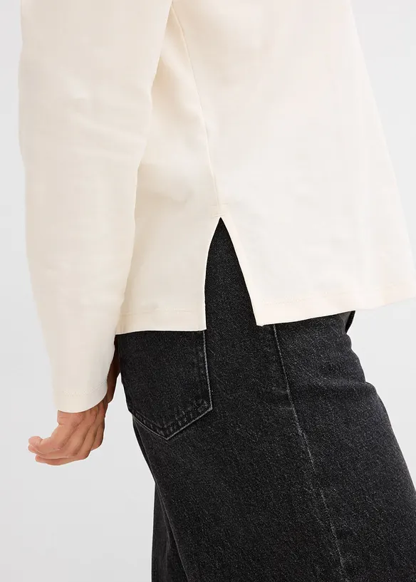 Oversizetopp i bomull, bonprix