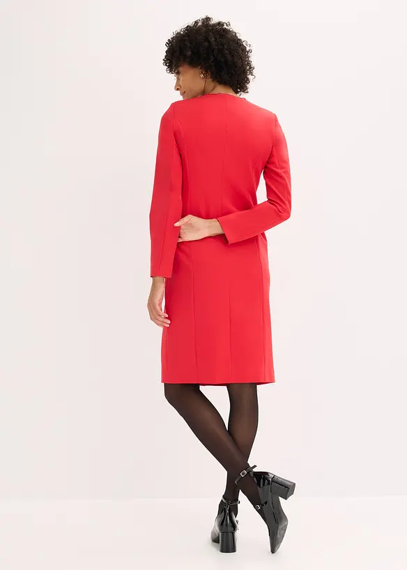 Kavajklänning med spetskanter, bonprix