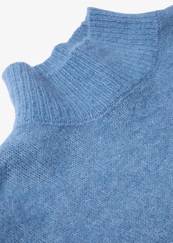 Tröja i ylleblandning med alpackaull, bonprix