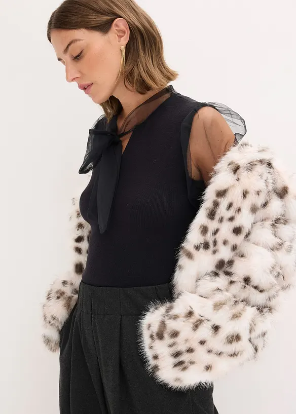 Jacka i pälsimitation, bonprix