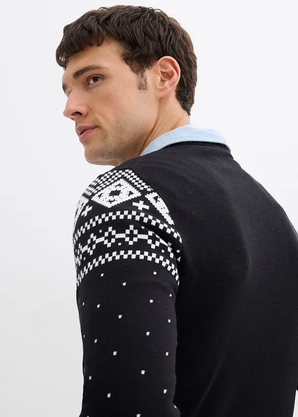 Jultröja med bomull, bonprix