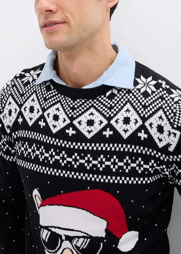 Jultröja med bomull, bonprix