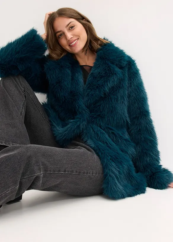 Jacka i pälsimitation, bonprix