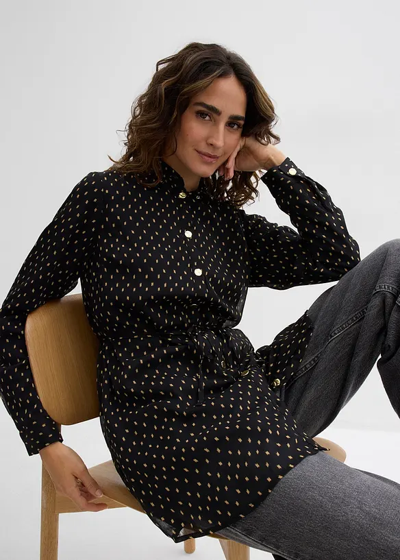 Mammablus av chiffong, bonprix