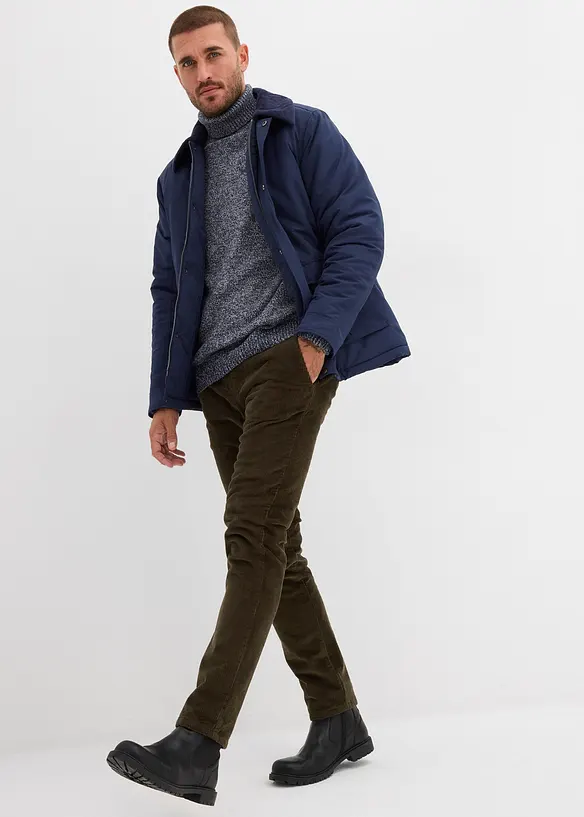 Polotröja med bomull, bonprix