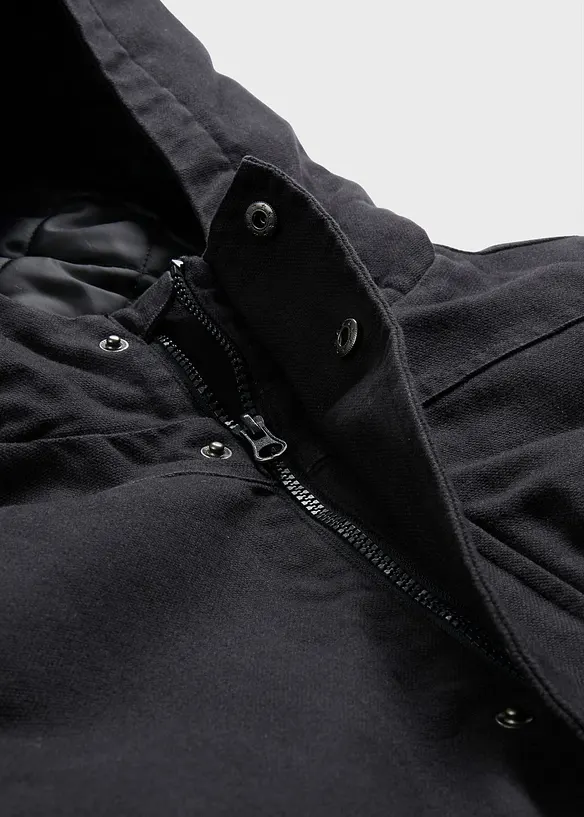 Vinterjacka i robust canvas, bonprix