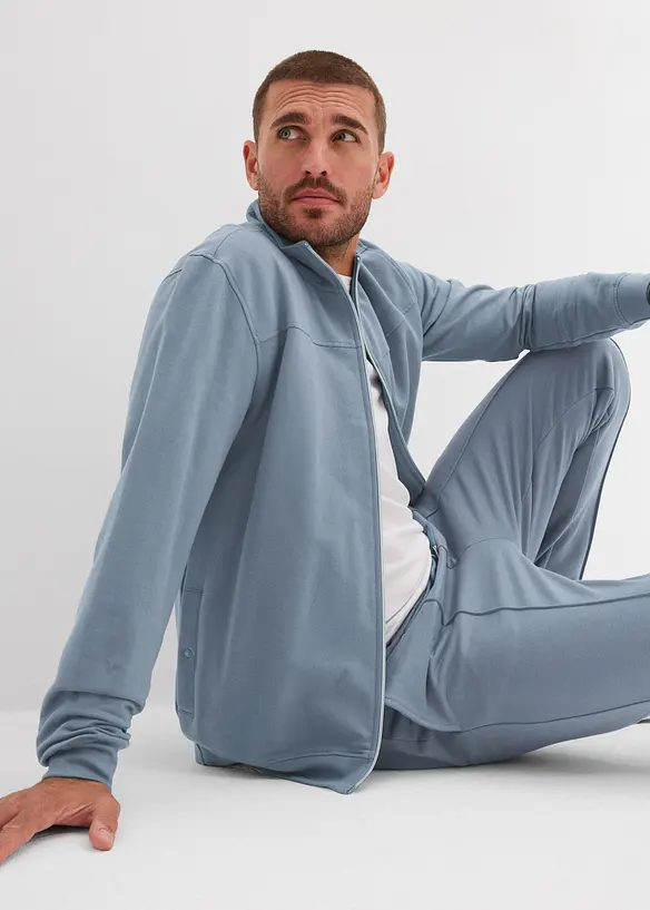 Sweatbyxa med pressveck, bonprix