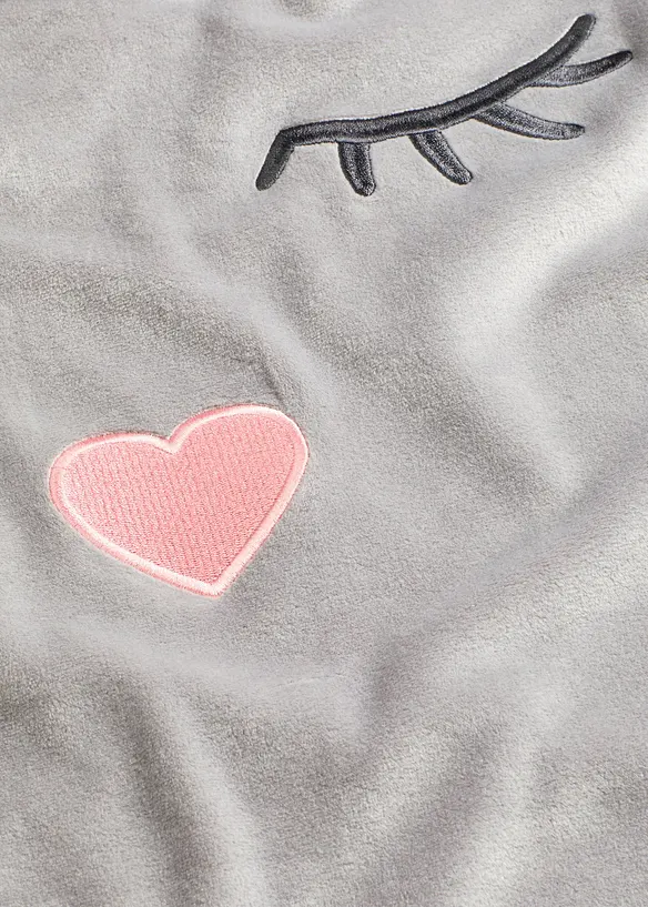 Tröja och byxa med sammetskänsla, bonprix