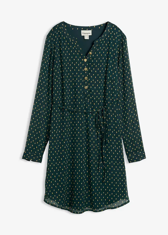 Festlig mamma-/amningsklänning i chiffong, bonprix