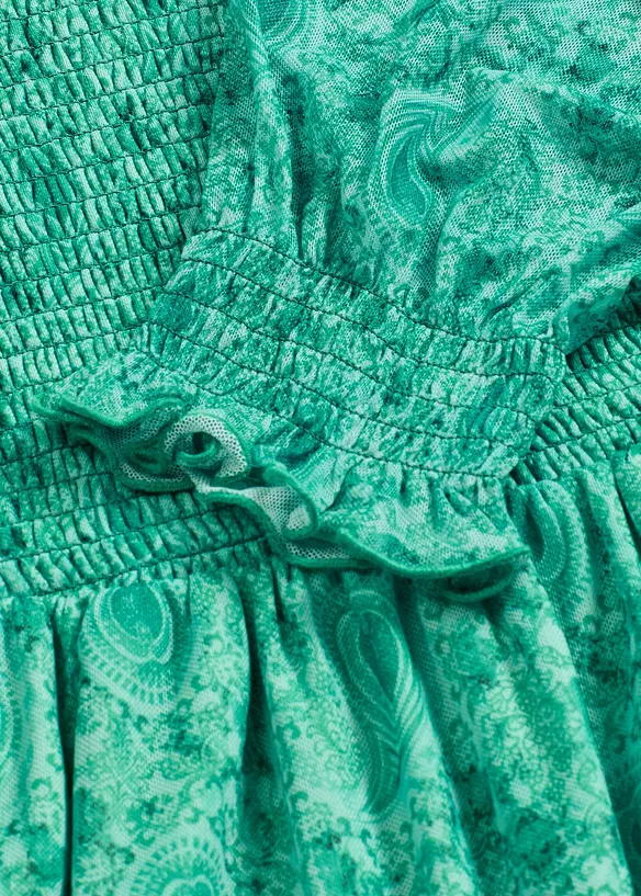 Jerseyklänning i maxilängd, bonprix