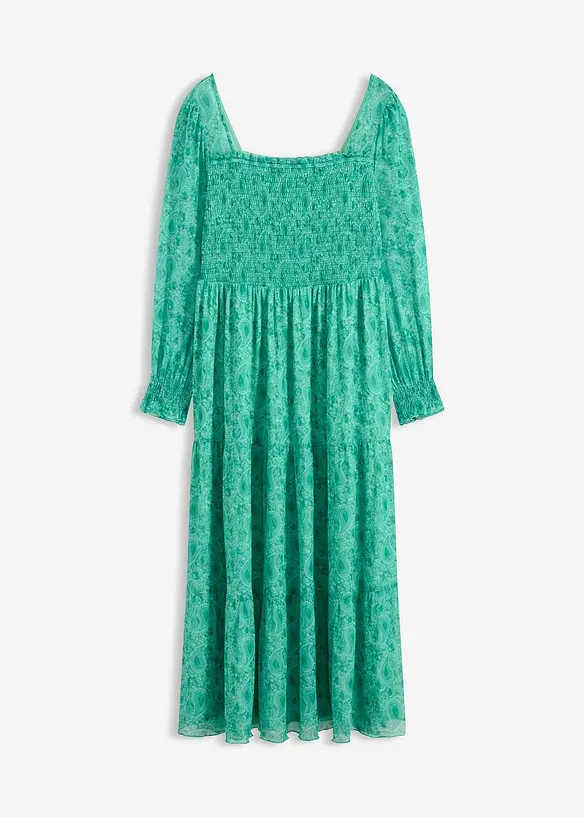 Jerseyklänning i maxilängd, bonprix