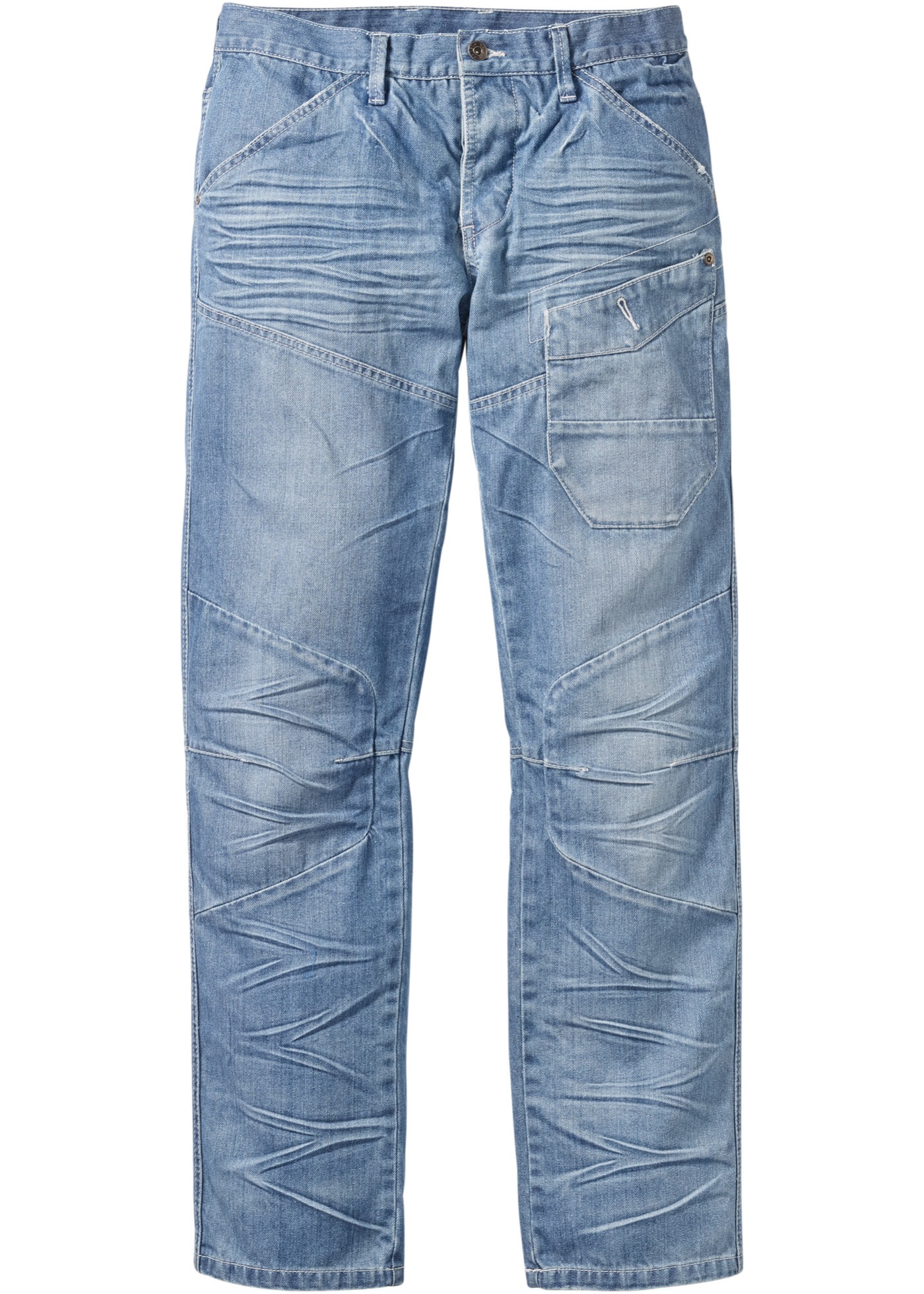 Jeans Regular Fit Straight, längd 32