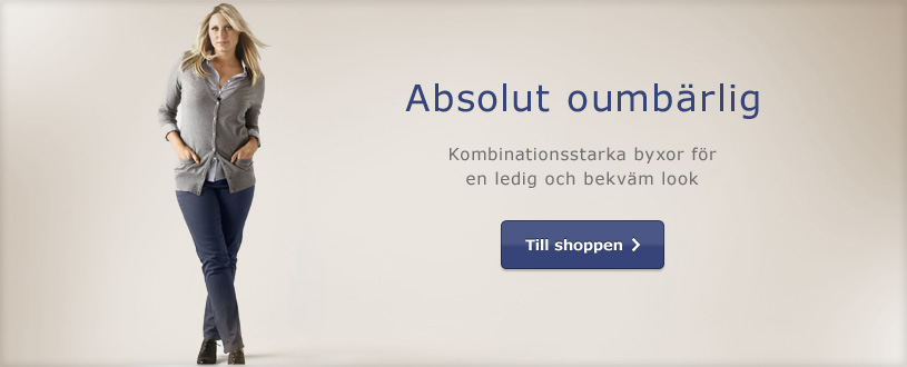 Kombinationsstarka byxor för en ledig och bekväm look
