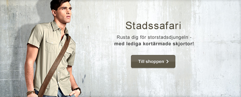 Lediga kortärmade skjortor inför sommaren