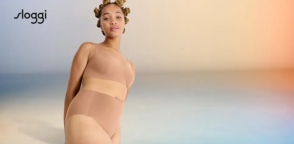 Bodysuit från Sloggi framhäver personens naturliga silhuett.