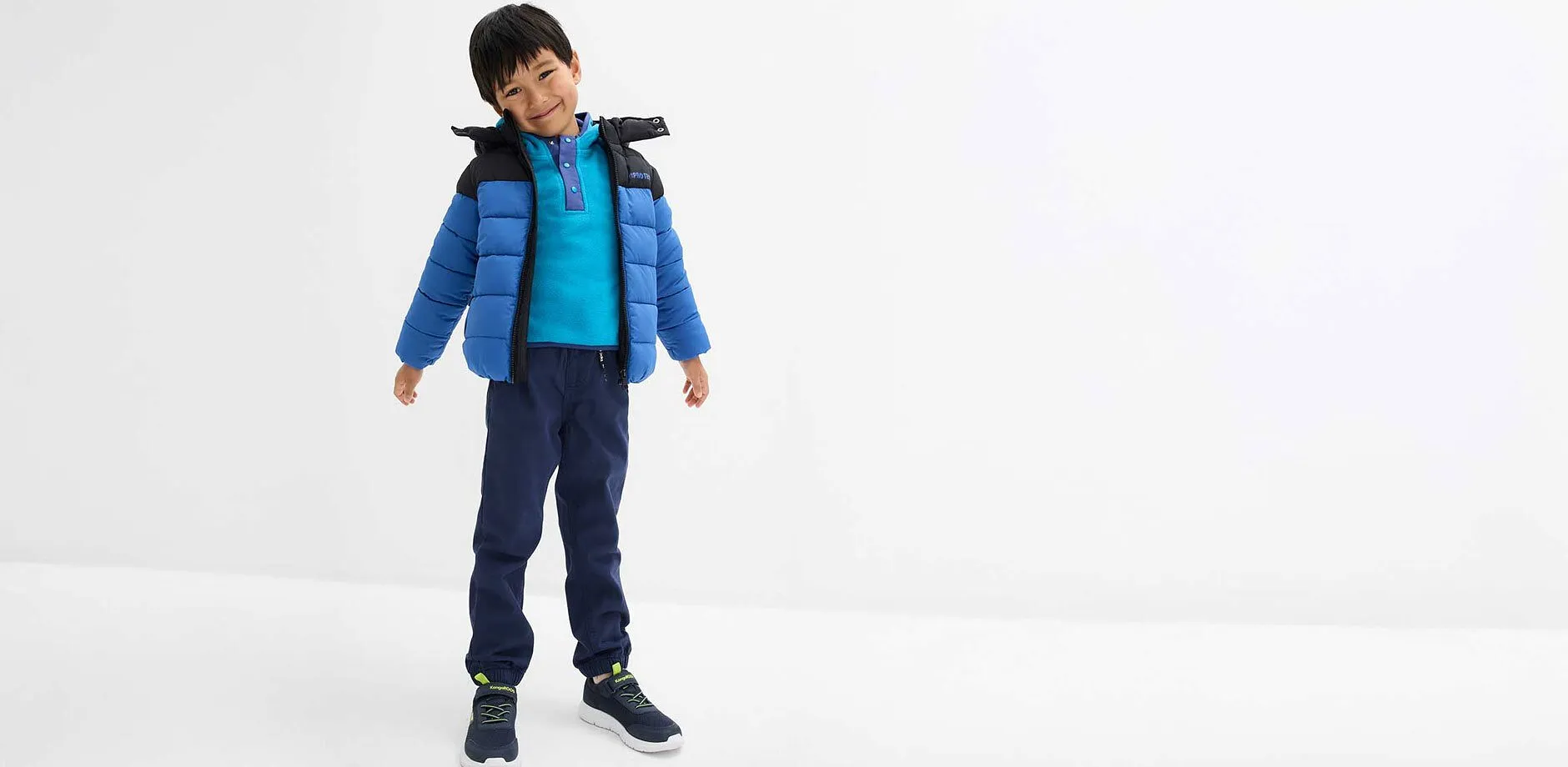 Vinterjacka f&ouml;r sm&aring; barn.