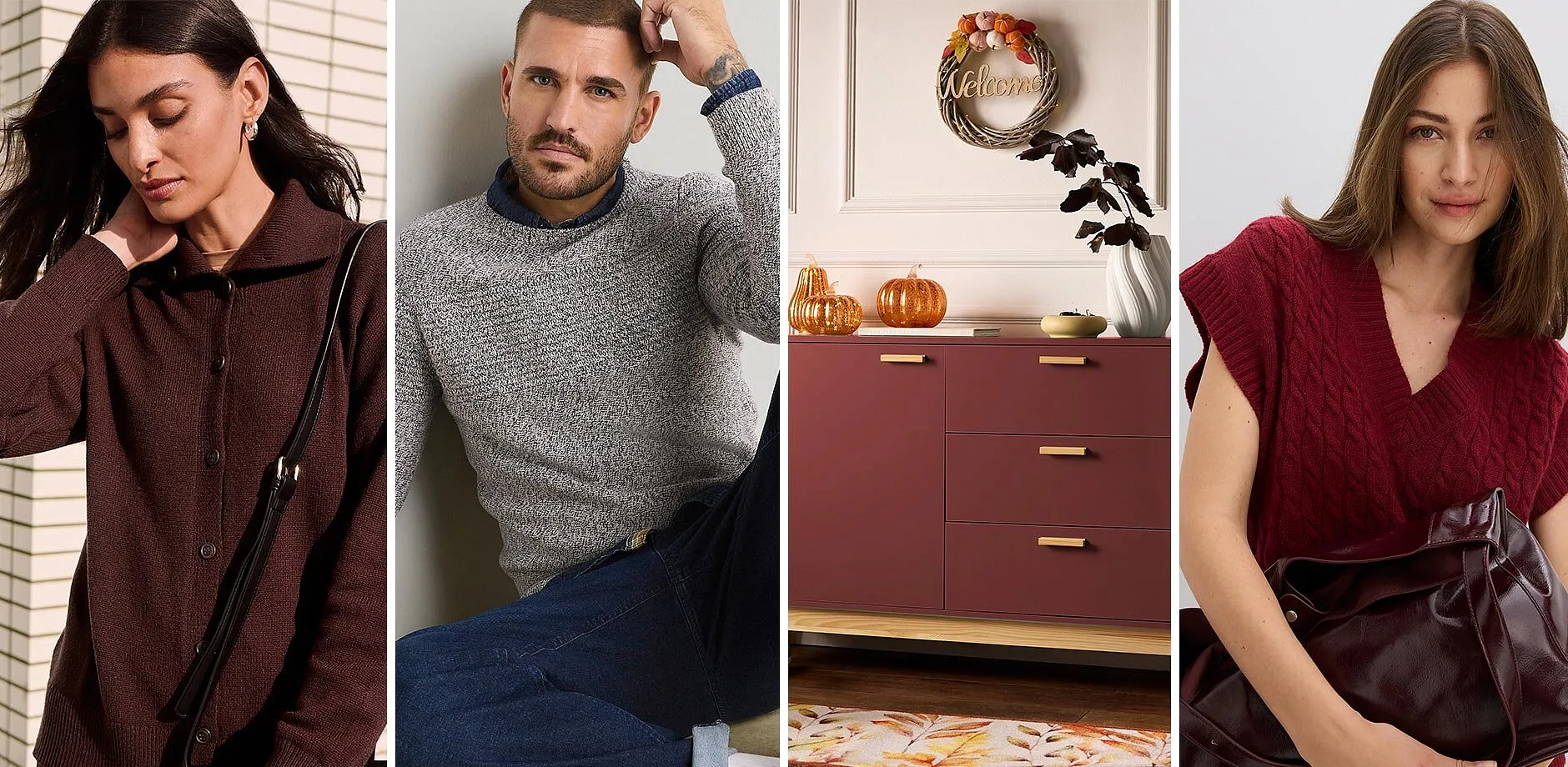 Aktuellt dammode, herrmode, dekoration till hemmet och modetrender.