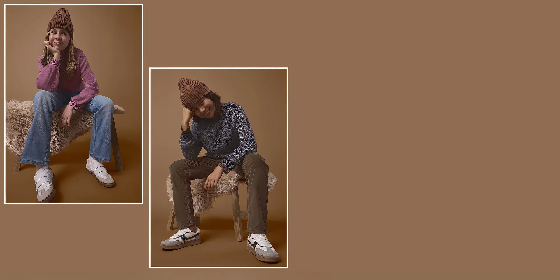 Coola m&ouml;ssor, varma tr&ouml;jor, bekv&auml;ma byxor och trendiga sneakers f&ouml;r avslappnade dagar.
