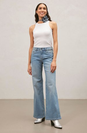 Dam - Mode - Jeans - Wide leg jeans
