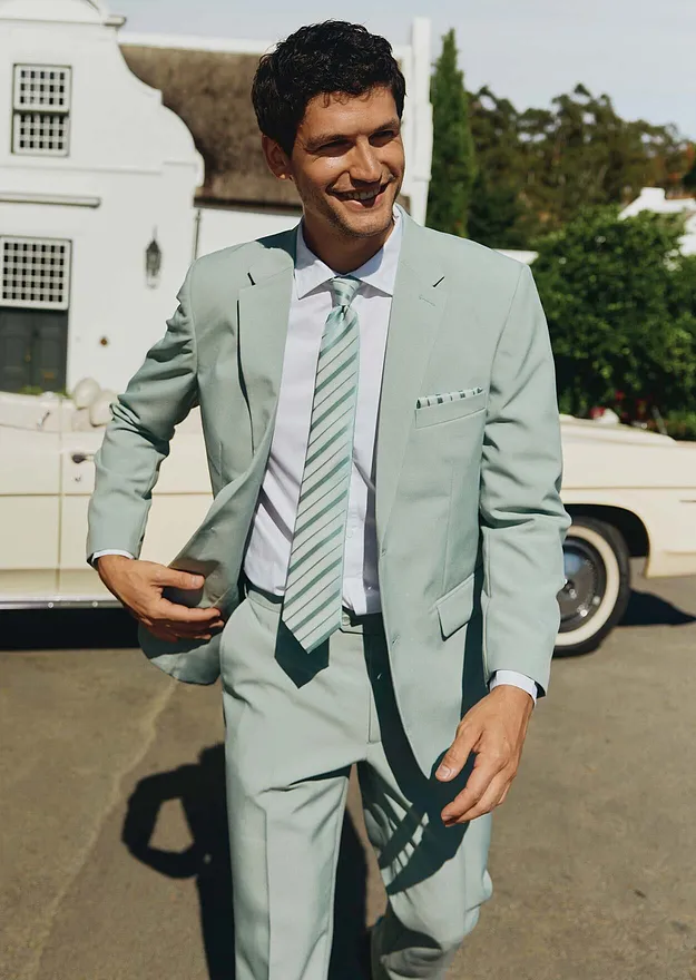 Heisenberg_FutureUse - Kostym (2 delar), Regular Fit - r&ouml;kig gr&ouml;n