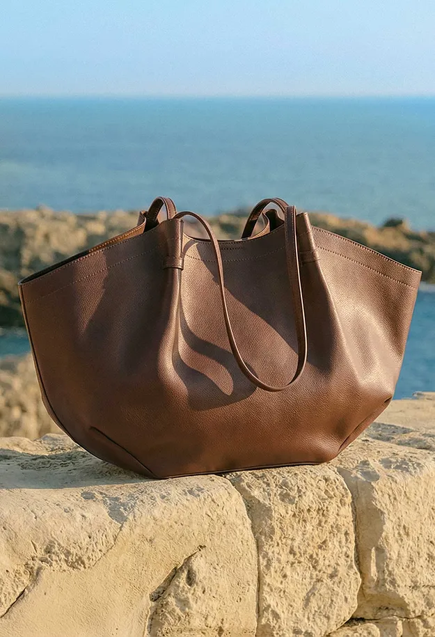 Dam - Stor shoppingv&auml;ska - brun