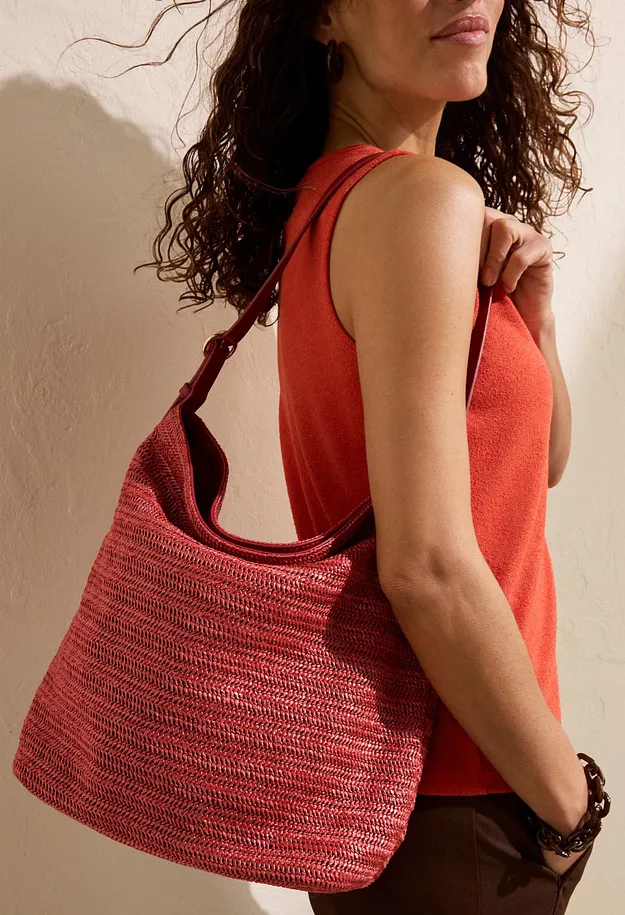 Dam - P&aring;sv&auml;ska med halmlook - &ouml;kenr&ouml;d