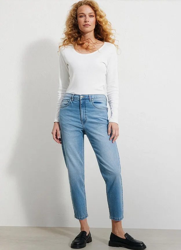 Dam - Kl&auml;der - Jeans - Mom Jeans