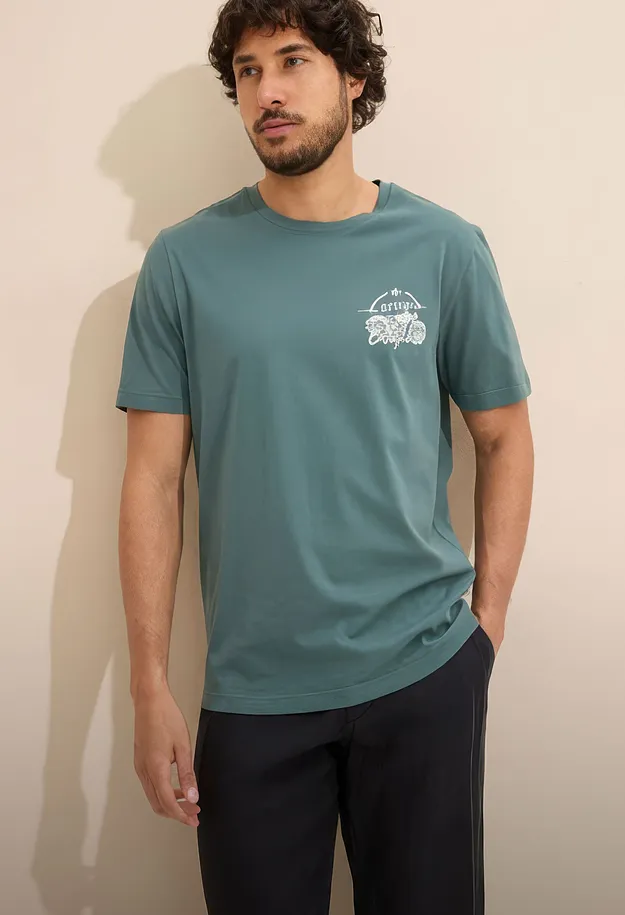 Herr  - Kl&auml;der - T-Shirts & Pik&eacute;