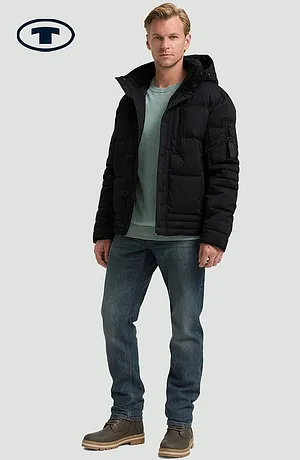 Herr  - Täckjacka från Tom Tailor - svart