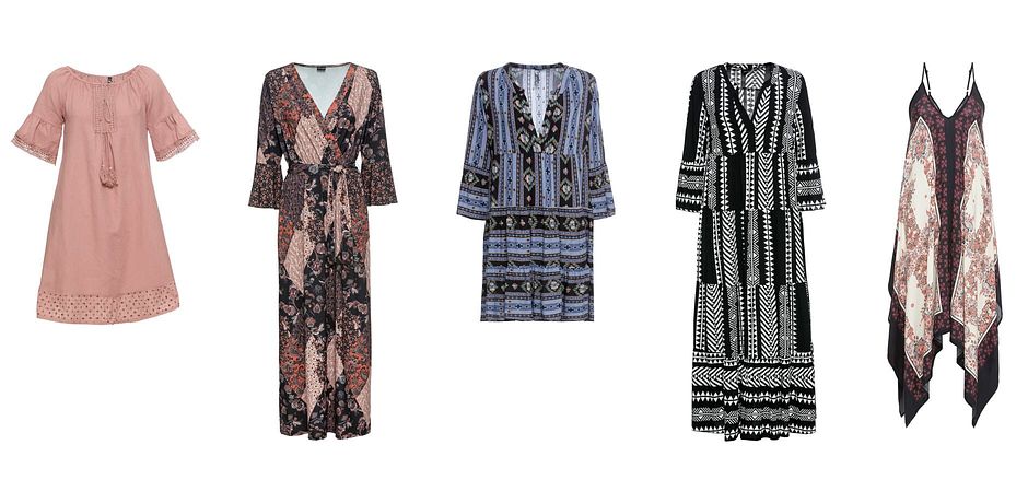 boho chic klänning