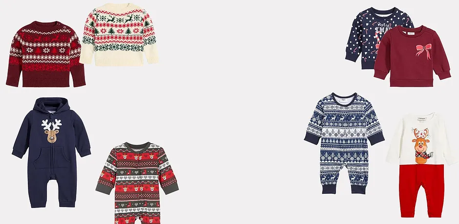 Färgglada barnkläder: Varma overaller, gosiga sparkdräkter och mysiga jackor för kalla dagar.