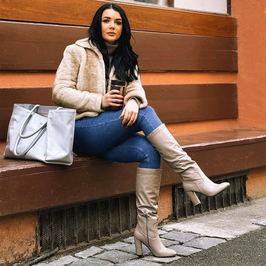 Dam - Skor - St&ouml;vlar - St&ouml;vlar med klack